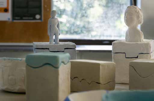 Kirsty says ceramics were a vital lifeline during her long journey to diagnosis. Photograph: Sarah Goff-Tunks